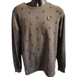 Nakatano The Poets Choice Anchor Pullover Brown Mens Size Medium